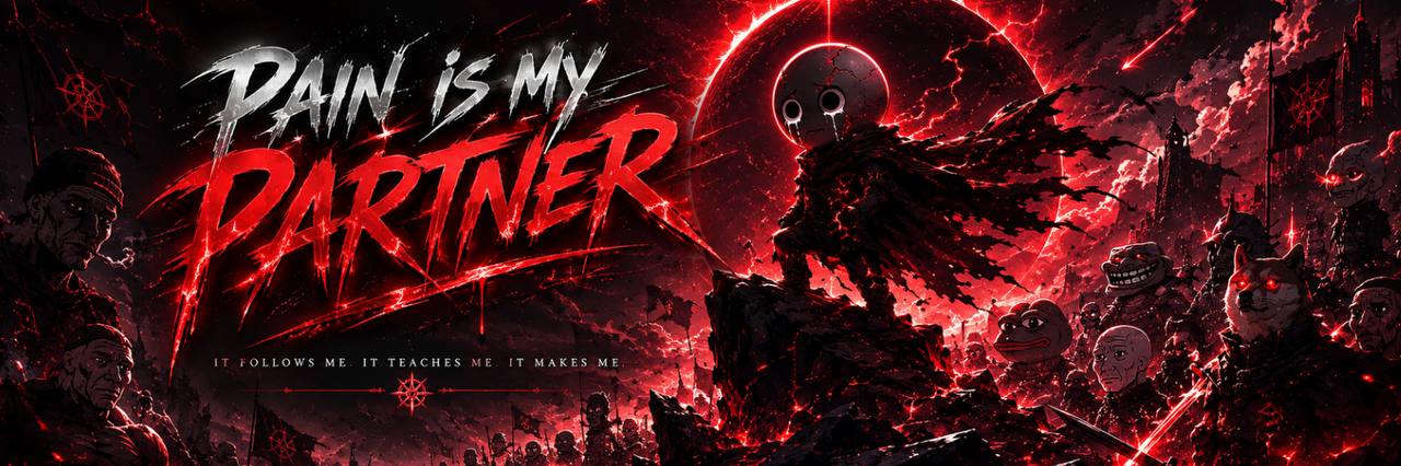 Pain is My Partner Banner